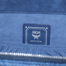 MCM Vanity Pouch Denim 2way Blue Auth BD970V-19