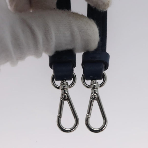 MCM Vanity Pouch Denim 2way Blue Auth BD970A