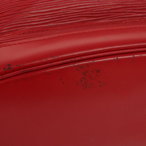 LOUIS VUITTON Epi Montsouris MM Backpack Monaco 700th Red LV Auth BD973AV