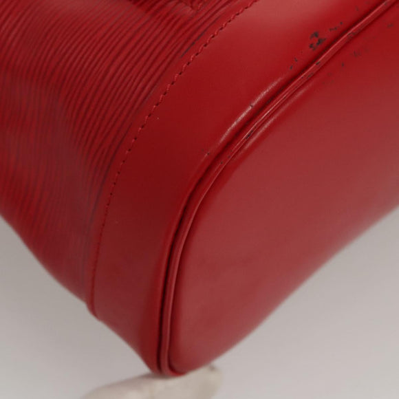 LOUIS VUITTON Epi Montsouris MM Backpack Monaco 700th Red LV Auth BD973SAV