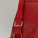 LOUIS VUITTON Epi Montsouris MM Backpack Monaco 700th Red LV Auth BD973AV-22