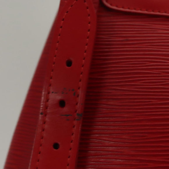 LOUIS VUITTON Epi Montsouris MM Backpack Monaco 700th Red LV Auth BD973SAV