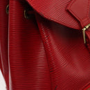 LOUIS VUITTON Epi Montsouris MM Backpack Monaco 700th Red LV Auth BD973SAV-9