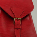 LOUIS VUITTON Epi Montsouris MM Backpack Monaco 700th Red LV Auth BD973AV-25