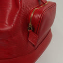 LOUIS VUITTON Epi Montsouris MM Backpack Monaco 700th Red LV Auth BD973SAV-26