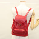 LOUIS VUITTON Epi Montsouris MM Backpack Monaco 700th Red LV Auth BD973SAV-33