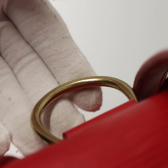 LOUIS VUITTON Epi Montsouris MM Backpack Monaco 700th Red LV Auth BD973AV