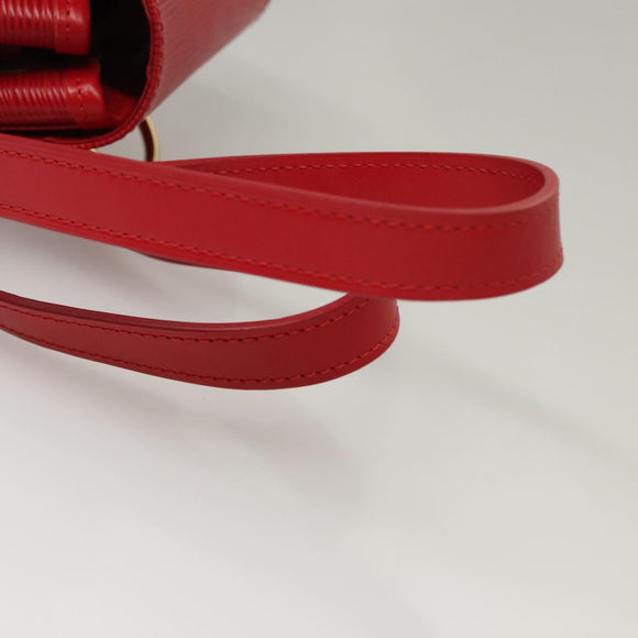 LOUIS VUITTON Epi Montsouris MM Backpack Monaco 700th Red LV Auth BD973AV