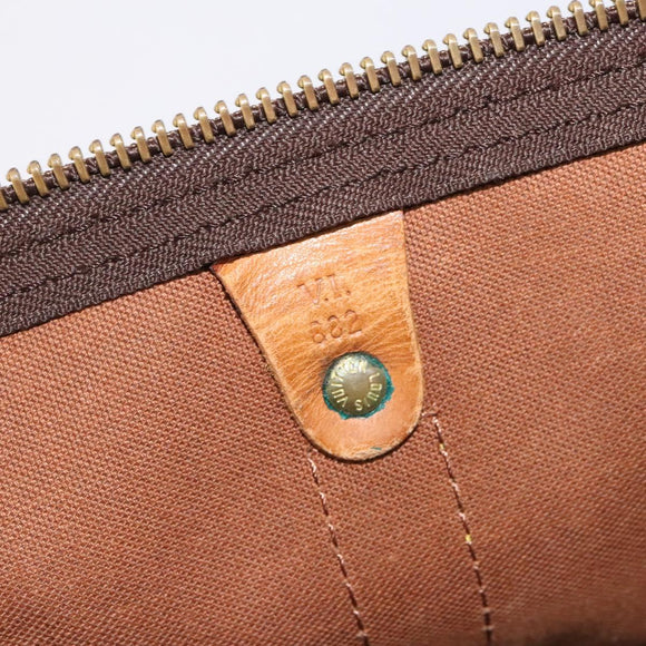 LOUIS VUITTON Monogram Keepall 50 Boston Bag M41426 LV Auth BD976