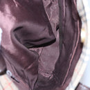 Burberrys Nova Check Tote Bag Canvas Leather Beige Gold Auth BD987-16