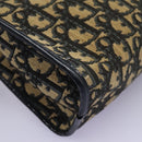 Christian Dior Trotter Canvas Shoulder Bag Navy Auth BD989-12