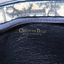 Christian Dior Trotter Canvas Shoulder Bag Navy Auth BD989-16