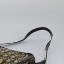 Christian Dior Trotter Canvas Shoulder Bag Navy Auth BD989-8