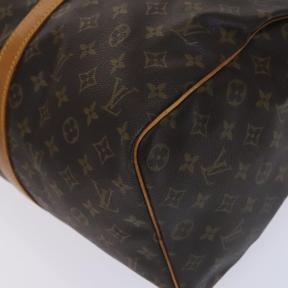 LOUIS VUITTON Monogram Keepall 45 Boston Bag M41428 LV Auth BD996