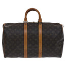 LOUIS VUITTON Monogram Keepall 45 Boston Bag M41428 LV Auth BD996-2