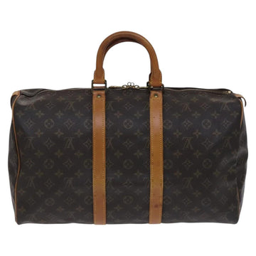 LOUIS VUITTON Monogram Keepall 45 Boston Bag M41428 LV Auth BD996 - 0