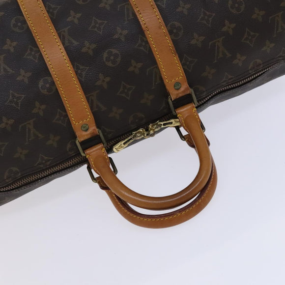 LOUIS VUITTON Monogram Keepall 45 Boston Bag M41428 LV Auth BD996