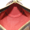 LOUIS VUITTON Damier Ebene Golf Cup 1998 Pouch LV Auth am199bV-11