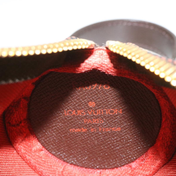 LOUIS VUITTON Damier Ebene Golf Cup 1998 Pouch LV Auth am199bV