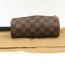 LOUIS VUITTON Damier Ebene Golf Cup 1998 Pouch LV Auth am199bV-14