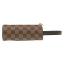 LOUIS VUITTON Damier Ebene Golf Cup 1998 Pouch LV Auth am199bV-3