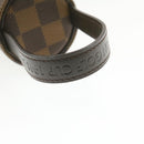 LOUIS VUITTON Damier Ebene Golf Cup 1998 Pouch LV Auth am199bV-6