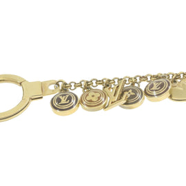 LOUIS VUITTON Porte Cles Chainne Pastille Bag Charm Gold M65386 LV Auth am322b - 0