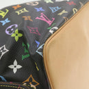 LOUIS VUITTON Monogram Multicolor Noe Shoulder Bag Black M42230 LV Auth am337bAV-10