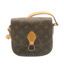 LOUIS VUITTON Monogram Saint Cloud PM Shoulder Bag M51244 LV Auth am343bV-2