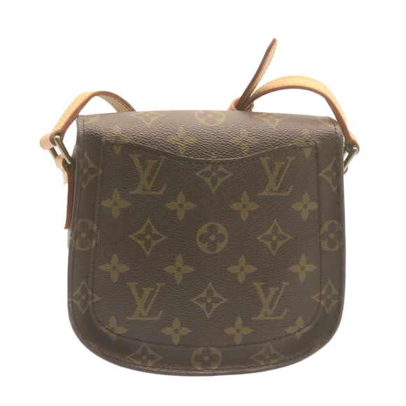 LOUIS VUITTON Monogram Saint Cloud PM Shoulder Bag M51244 LV Auth am343bV