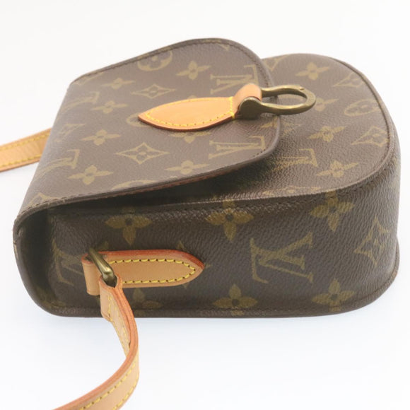 LOUIS VUITTON Monogram Saint Cloud PM Shoulder Bag M51244 LV Auth am343bV