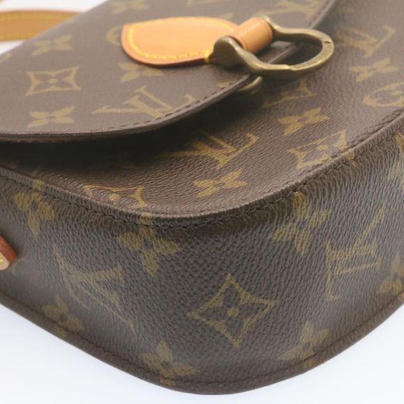 LOUIS VUITTON Monogram Saint Cloud PM Shoulder Bag M51244 LV Auth am343bV