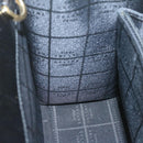 CELINE Hand Bag 2way Black Gold Tone Auth am354bV-16