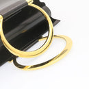 CELINE Hand Bag 2way Black Gold Tone Auth am354bV-7