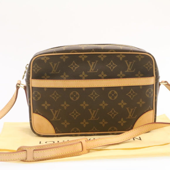 LOUIS VUITTON Monogram Trocadero 27 Shoulder Bag M51274 LV Auth am356b
