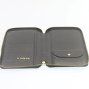 LOUIS VUITTON Epi Travel Case Black LV Auth am447bV-8