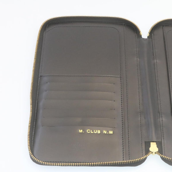 LOUIS VUITTON Epi Travel Case Black LV Auth am447bV