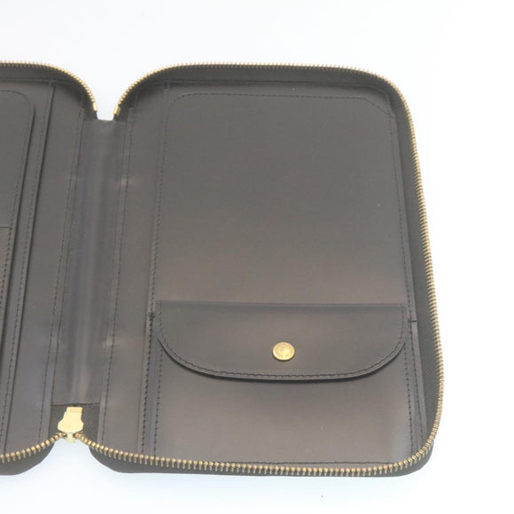 LOUIS VUITTON Epi Travel Case Black LV Auth am447bV