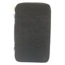 LOUIS VUITTON Epi Travel Case Black LV Auth am447bV-13