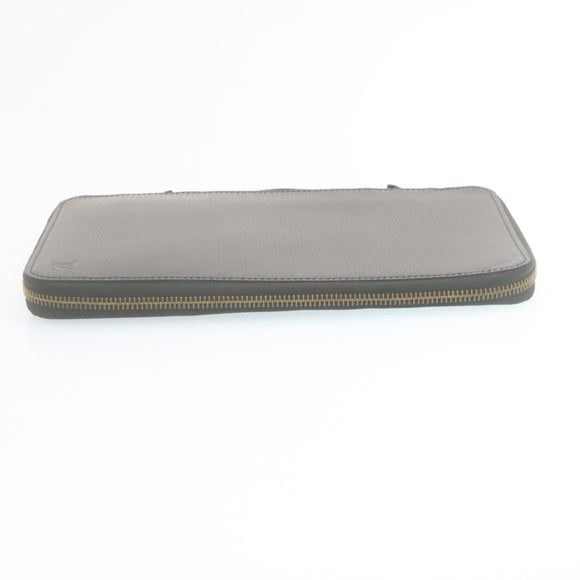 LOUIS VUITTON Epi Travel Case Black LV Auth am447bV