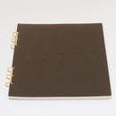 LOUIS VUITTON Monogram Multicolor Vendredi Note Cover Boek Wit LV Auth am474bAV-22