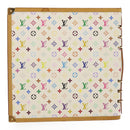 LOUIS VUITTON Monogram Multicolor Vendredi Note Cover Boek Wit LV Auth am474bAV-2