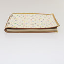 LOUIS VUITTON Monogram Multicolor Vendredi Note Cover Boek Wit LV Auth am474bAV-3