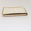 LOUIS VUITTON Monogram Multicolor Vendredi Note Cover Boek Wit LV Auth am474bAV-5