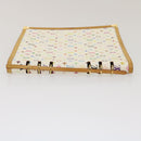 LOUIS VUITTON Monogram Multicolor Vendredi Note Cover Boek Wit LV Auth am474bAV-6