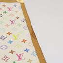 LOUIS VUITTON Monogram Multicolor Vendredi Note Cover Boek Wit LV Auth am474bAV-7