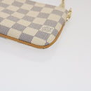 LOUIS VUITTON Damier Azur Pochette Mira MM Accessory Pouch N60027 LV am478bSA-16