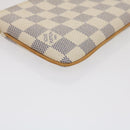 LOUIS VUITTON Damier Azur Pochette Mira MM Accessory Pouch N60027 LV am478bSAM-17