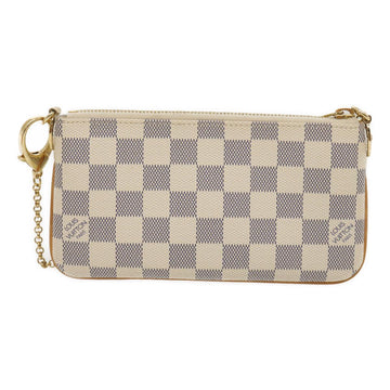 LOUIS VUITTON Damier Azur Pochette Mira MM Accessory Pouch N60027 LV am478bSA - 0