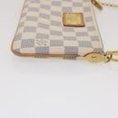 LOUIS VUITTON Damier Azur Pochette Mira MM Accessory Pouch N60027 LV am478bSAM-3